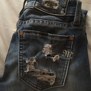 Signature ankle skinny Miss Me jeans